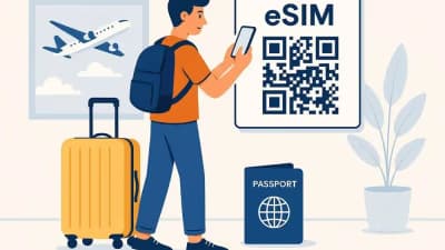 Install your eSIM by scanning the QR code