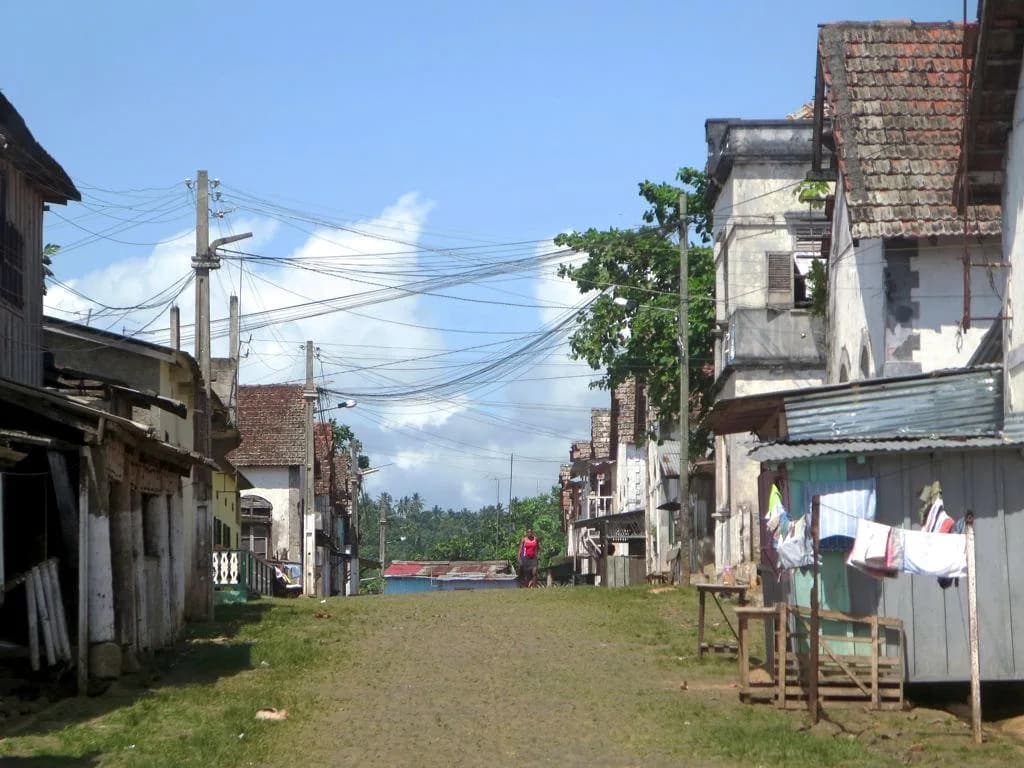 Restored roça eco-lodges — restored colonial roças, community-linked lodging