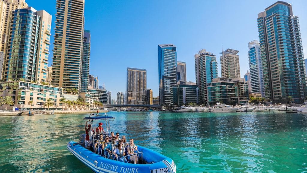 Dubai Speedboat Tour: Marina, Atlantis, Palm & Burj Al Arab